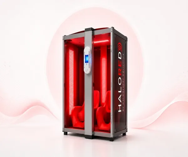 Patented Red Light & Salt Therapy Combo